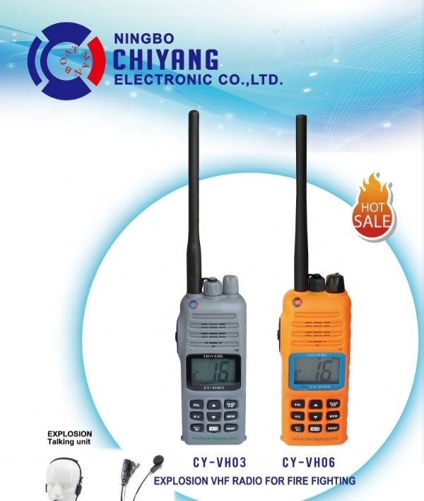 5MILES Talk Range Explosion Proof Marine VHF Radio Telephone με 88 κανάλια αποθήκευσης